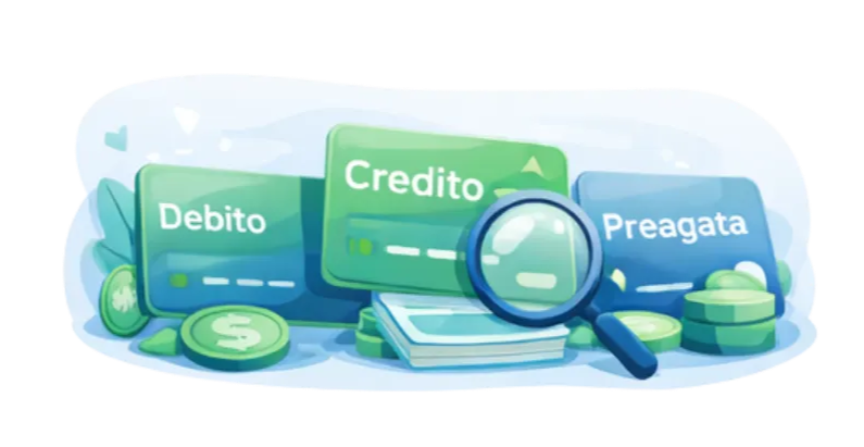 Differenza tra carta di debito, credito e prepagata