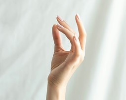 Hand doing a mudra. Symbolizing the team of 3PESP as a coherent group working togethercat