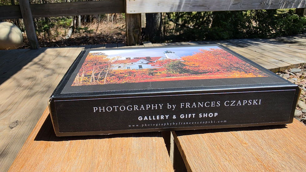 Thumbnail: 1,000 Piece Puzzle - Point Iroquois Lighthouse