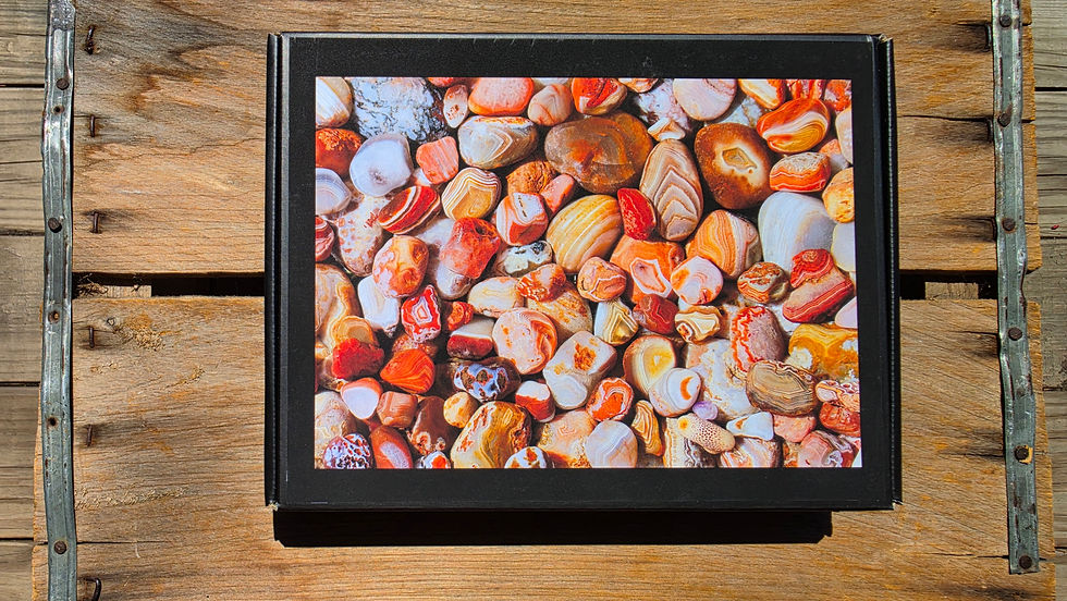 Thumbnail: 1,000 Piece Puzzle - Lake Superior Agates