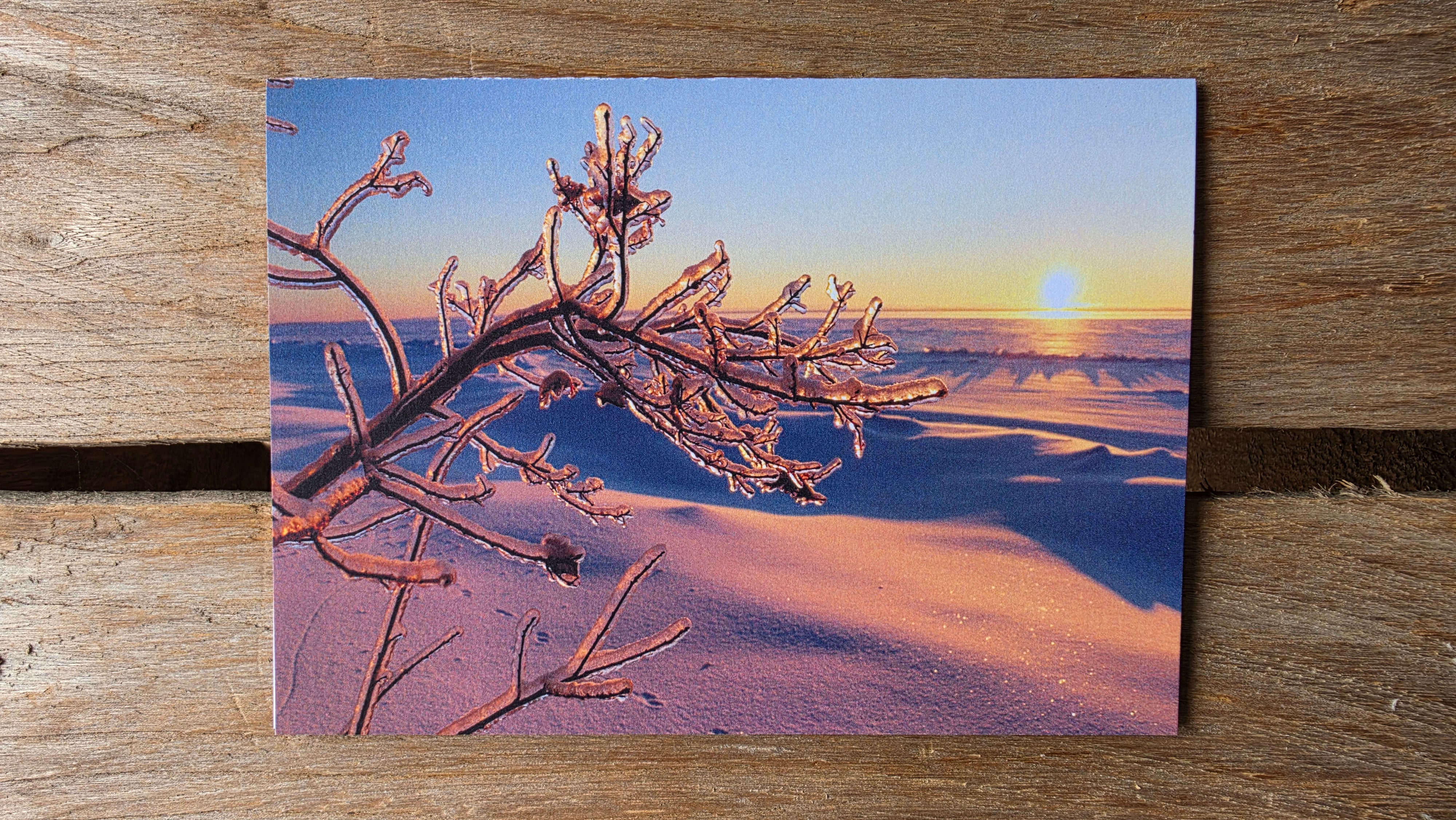 Blank Card - Lake Superior Sunrise