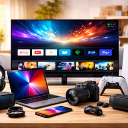 Eletroeletrônicos

Tecnologia doméstica

Aparelhos eletrônicos

Equipamentos modernos

Linha eletrônica

📺 Tags por produto
Televisores

Home theater

Caixas de som

Projetores

DVD e Blu-ray players

Soundbar

Receptores digitais

🎧 Tags por uso
Entretenimento em casa

Som ambiente

Cinema em casa

Música e áudio

Vídeo e imagem

Conectividade inteligente

🔌 Tags por recurso
Smart TV

TV 4K

TV OLED

Som Bluetooth

Áudio Wi-Fi

Controle remoto inteligente

Assistente de voz integrado

🏷️ Tags por marcas
Samsung

LG

Sony

Philips

JBL

Bose

Panasonic