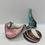 Thumbnail: Trio, pink turquoise, happy as a clam