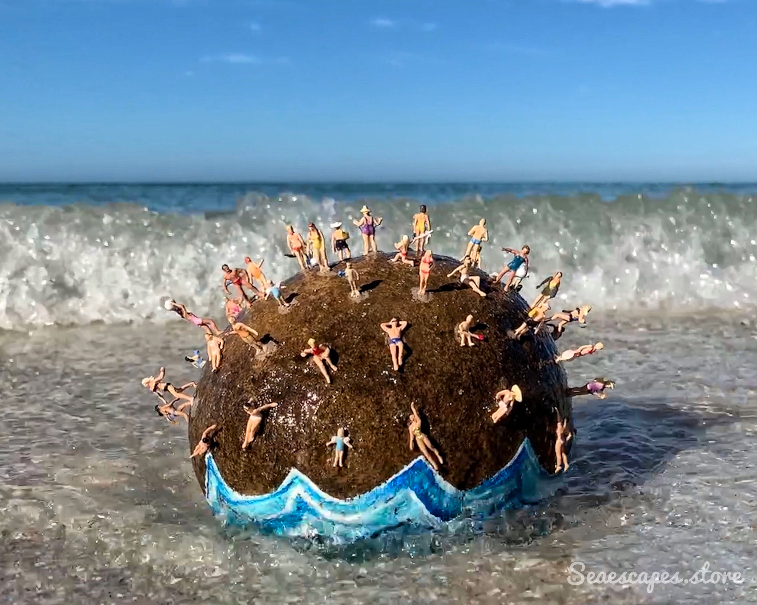 “BYE BYE 2020”. Photo on Metal aprox 8x10