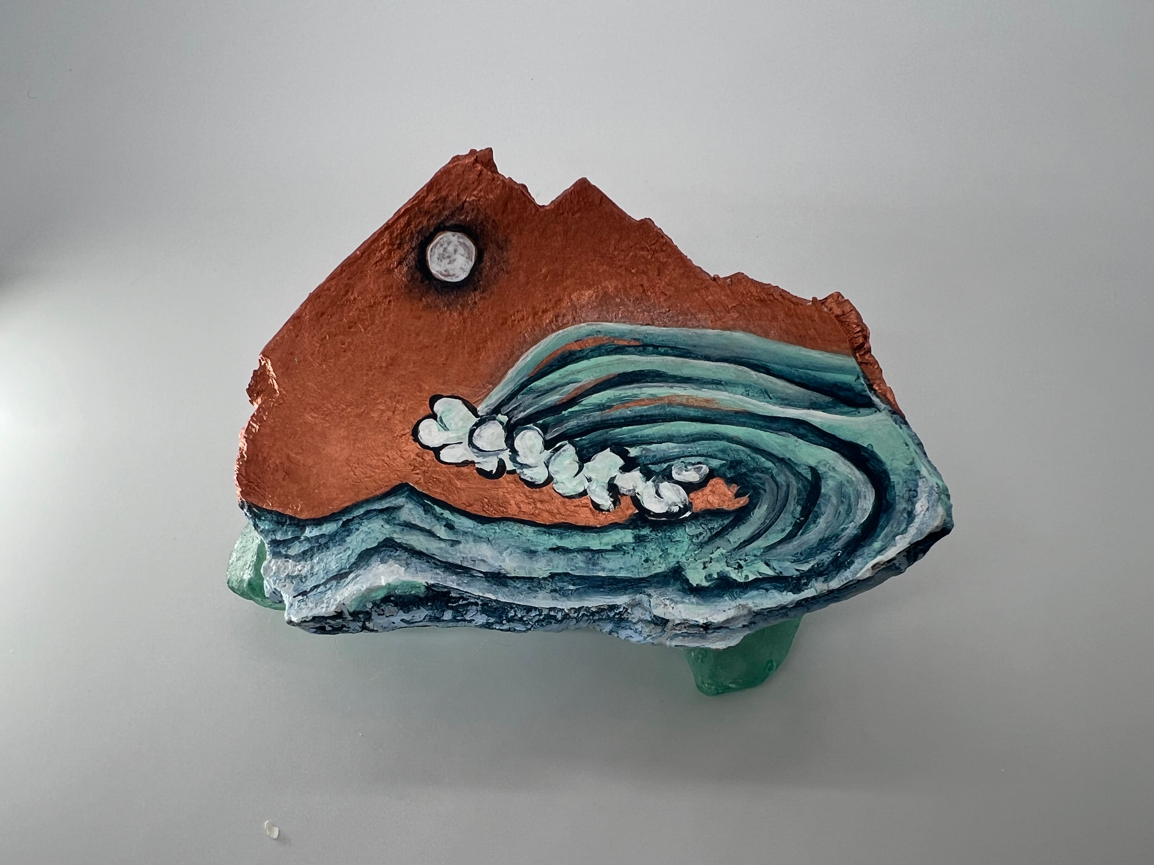 Copper Sky Full Moon