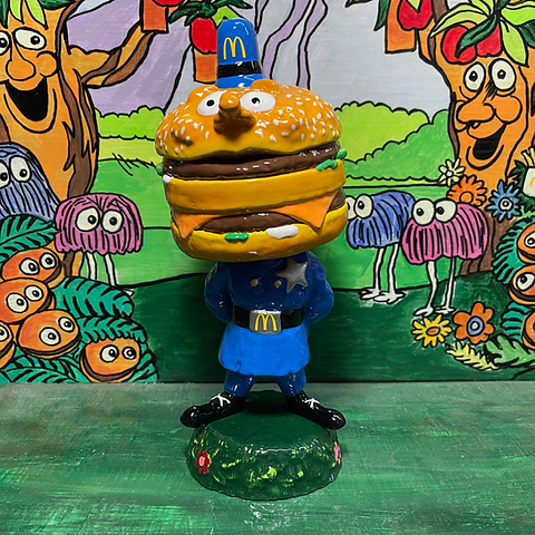 【新品】RBB Officer Big Mac Miniature Statue Big Mac miniature statue | Times8