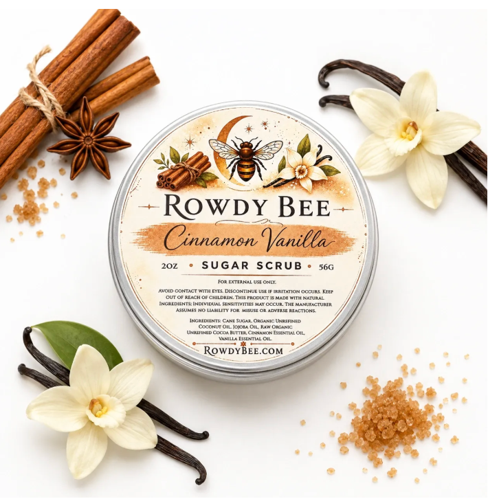Cinnamon & Vanilla Sugar Scrub