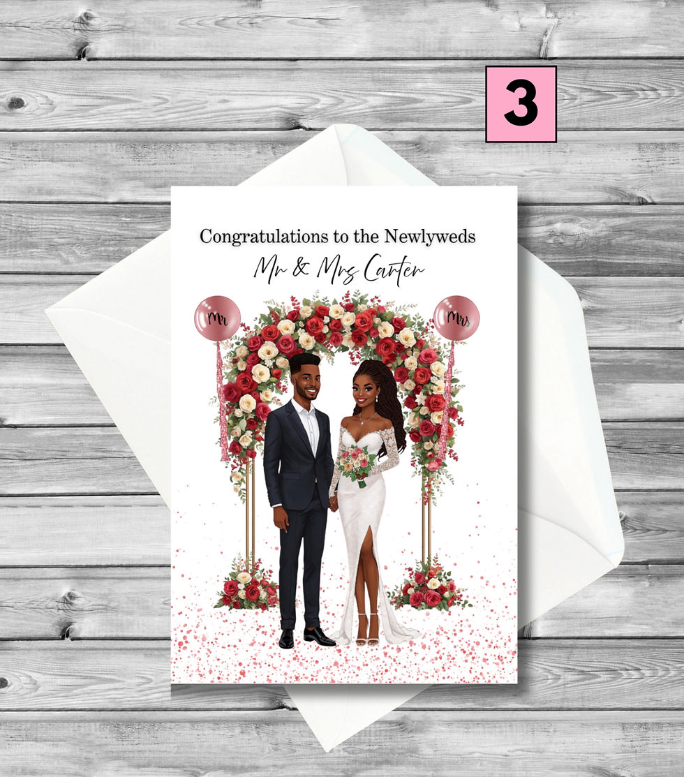 Thumbnail: Congratulations to the newly weds Mr and Mrs (Name)