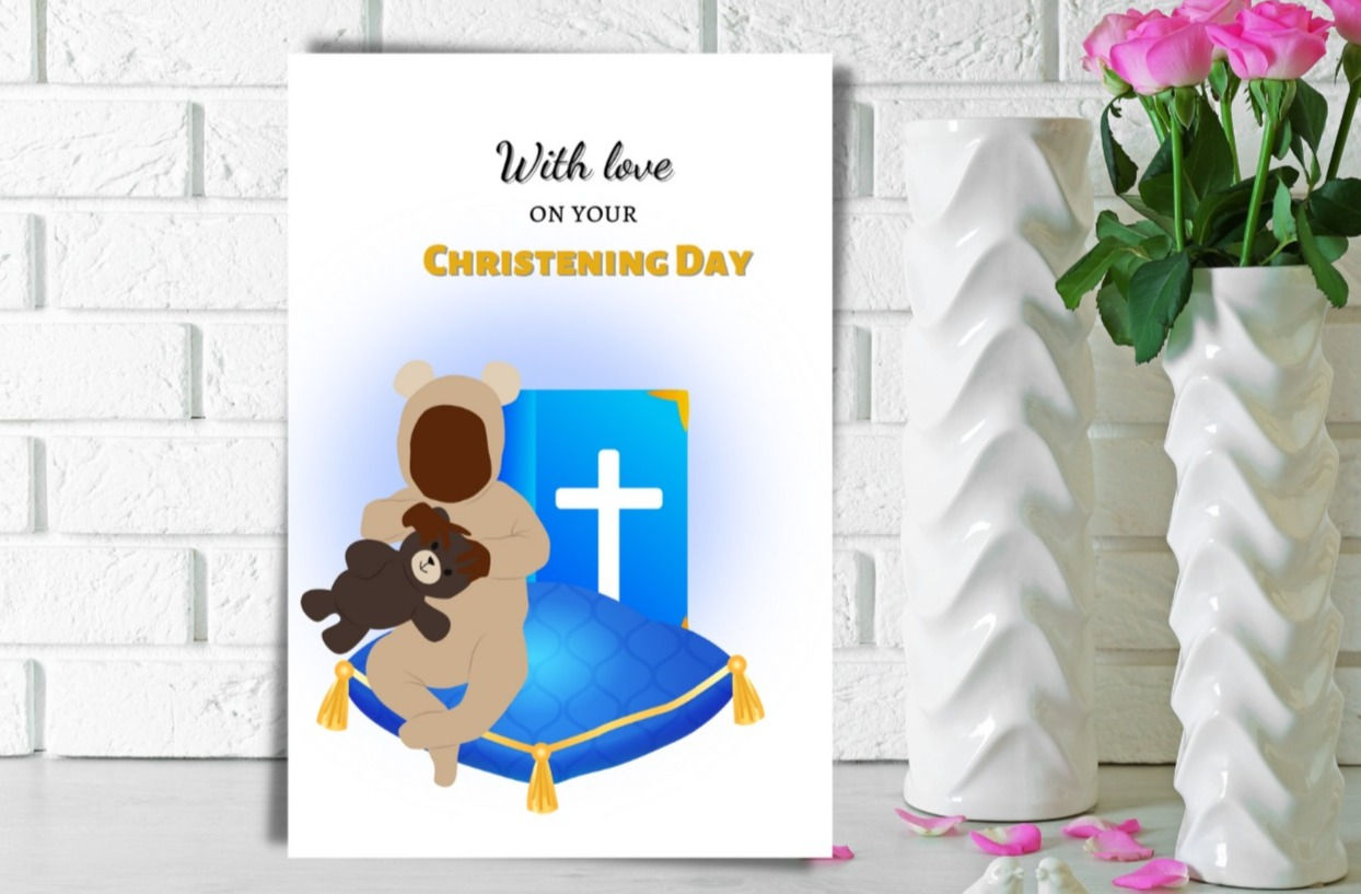 Boy- On your Christening day