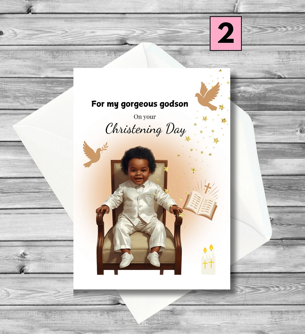Thumbnail: For my gorgeous Godson on your Christening day