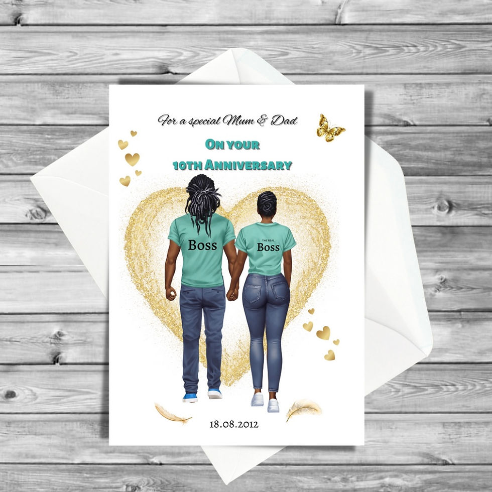 Thumbnail: For a special Mum and Dad on 1oth Anniversary