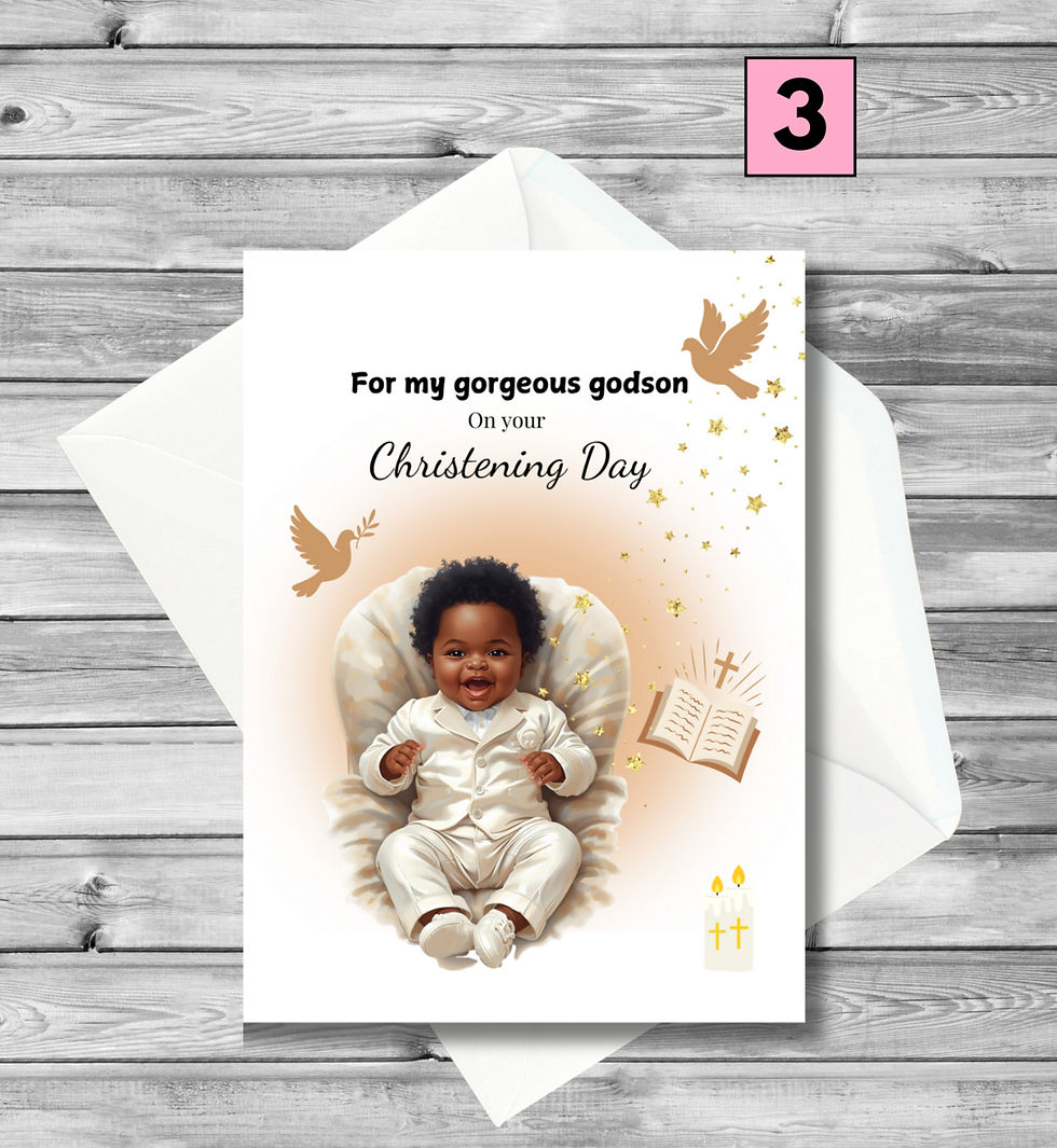 Thumbnail: For my gorgeous Godson on your Christening day