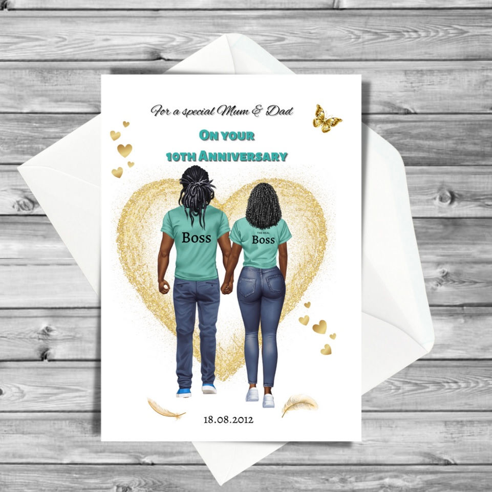 Thumbnail: For a special Mum and Dad on 1oth Anniversary