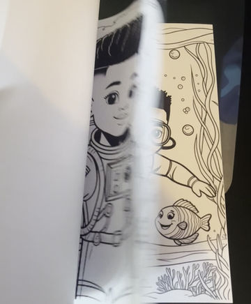 Thumbnail: Adventure time Kids colouring Book A4