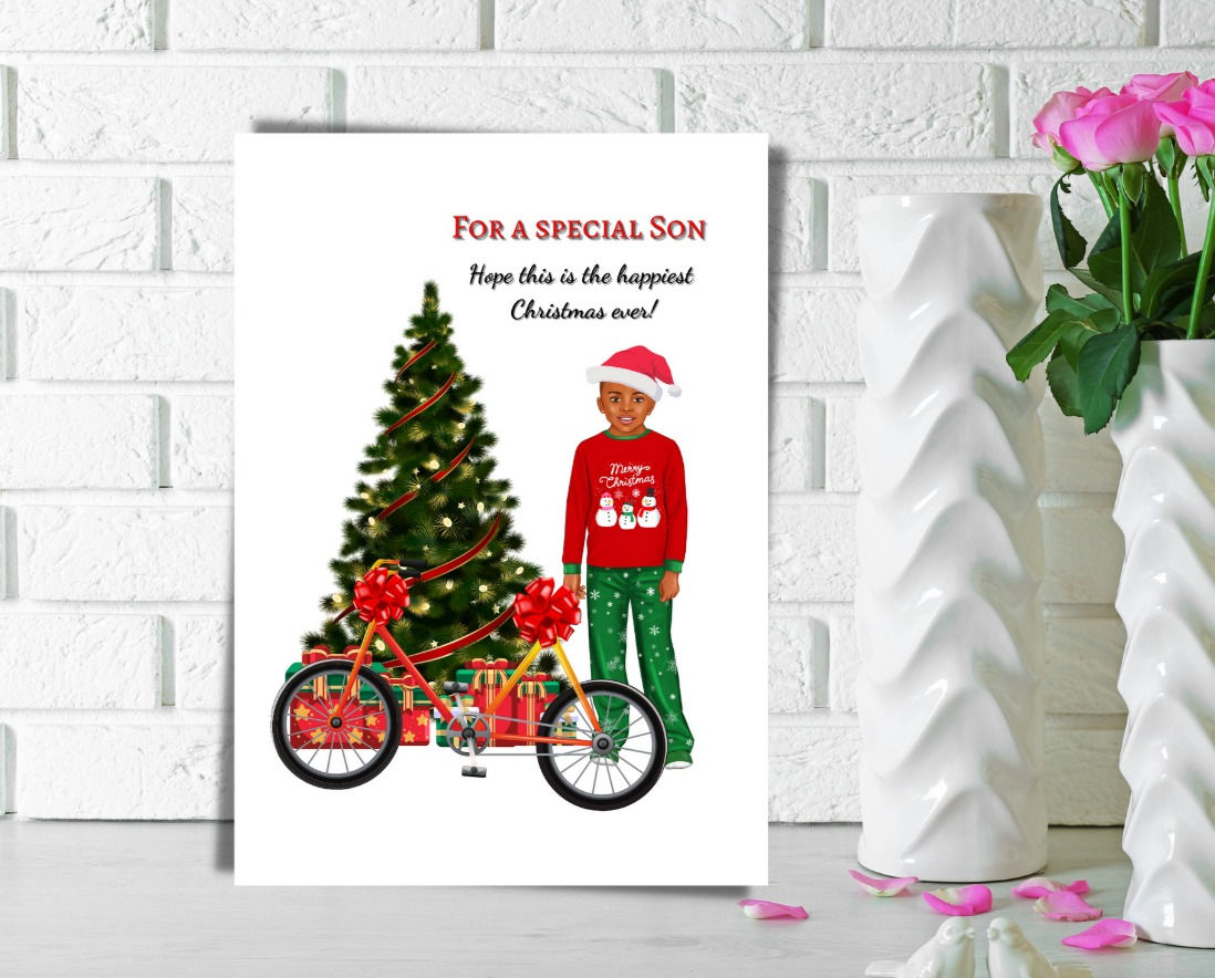 Son- For a special son hope this is your happiest Christmas