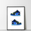 Thumbnail: Trainers wall art prints