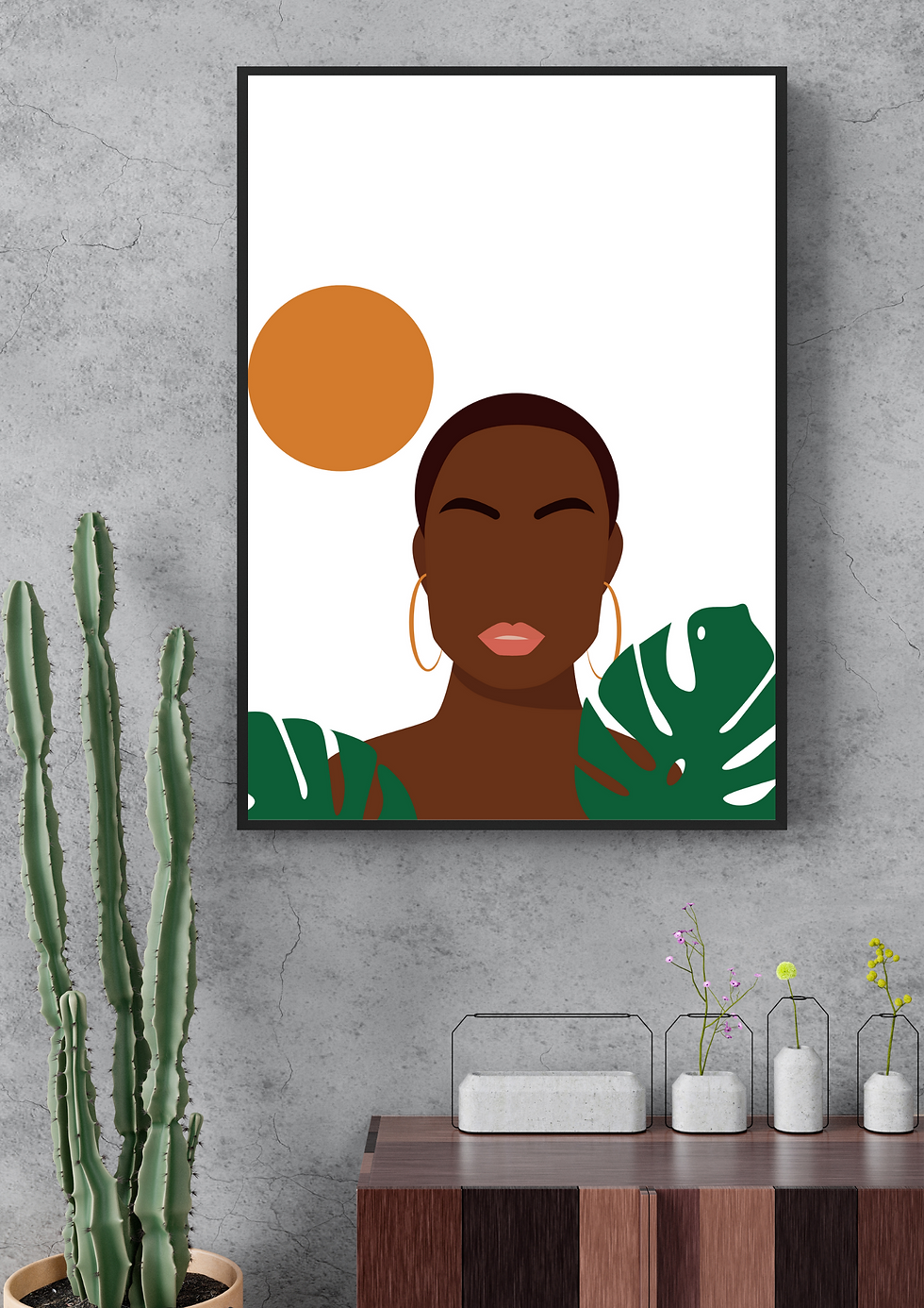 Thumbnail: Woman wall art