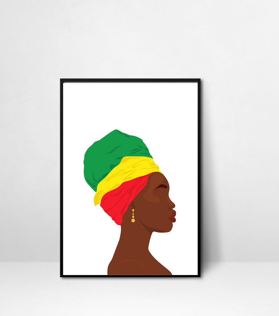 Thumbnail: Woman wall art print