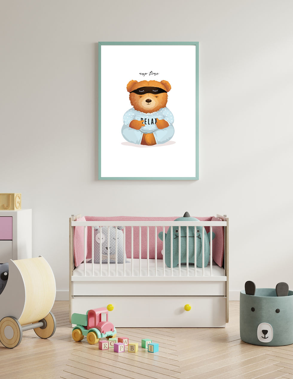 Thumbnail: Bear Trio print  x3