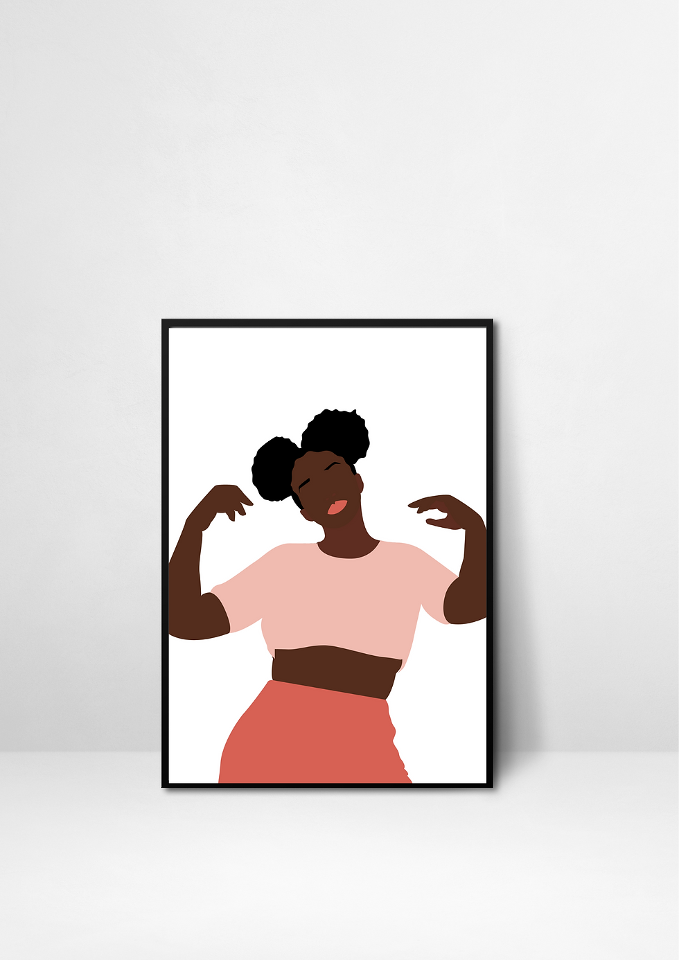 Thumbnail: Woman wall art