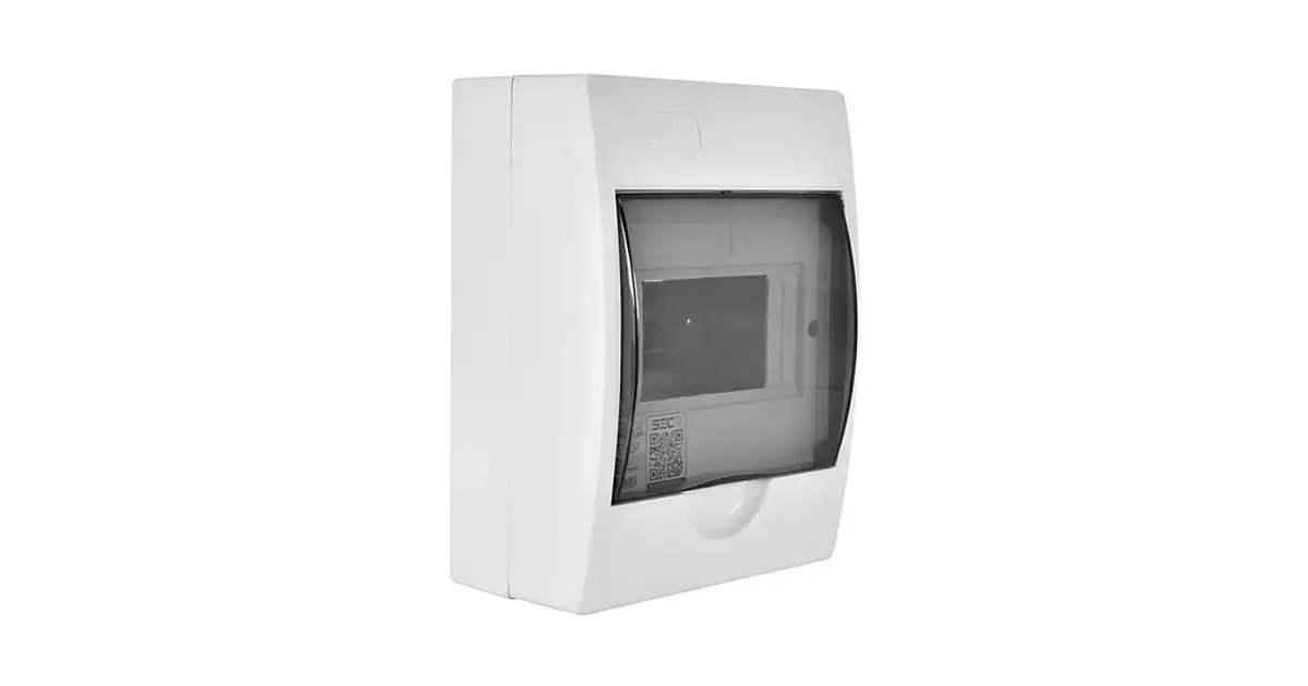 Tablero sobrepuesto pvc 6 módulos