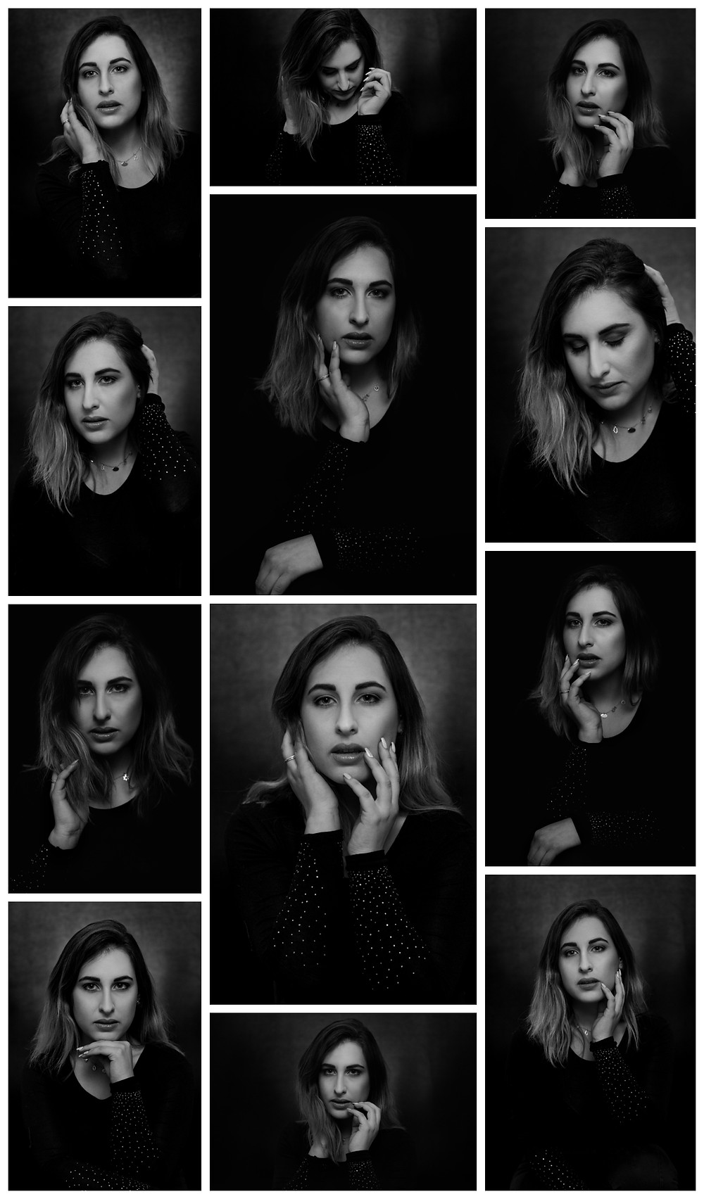 Brogan Black and White Portrait Session