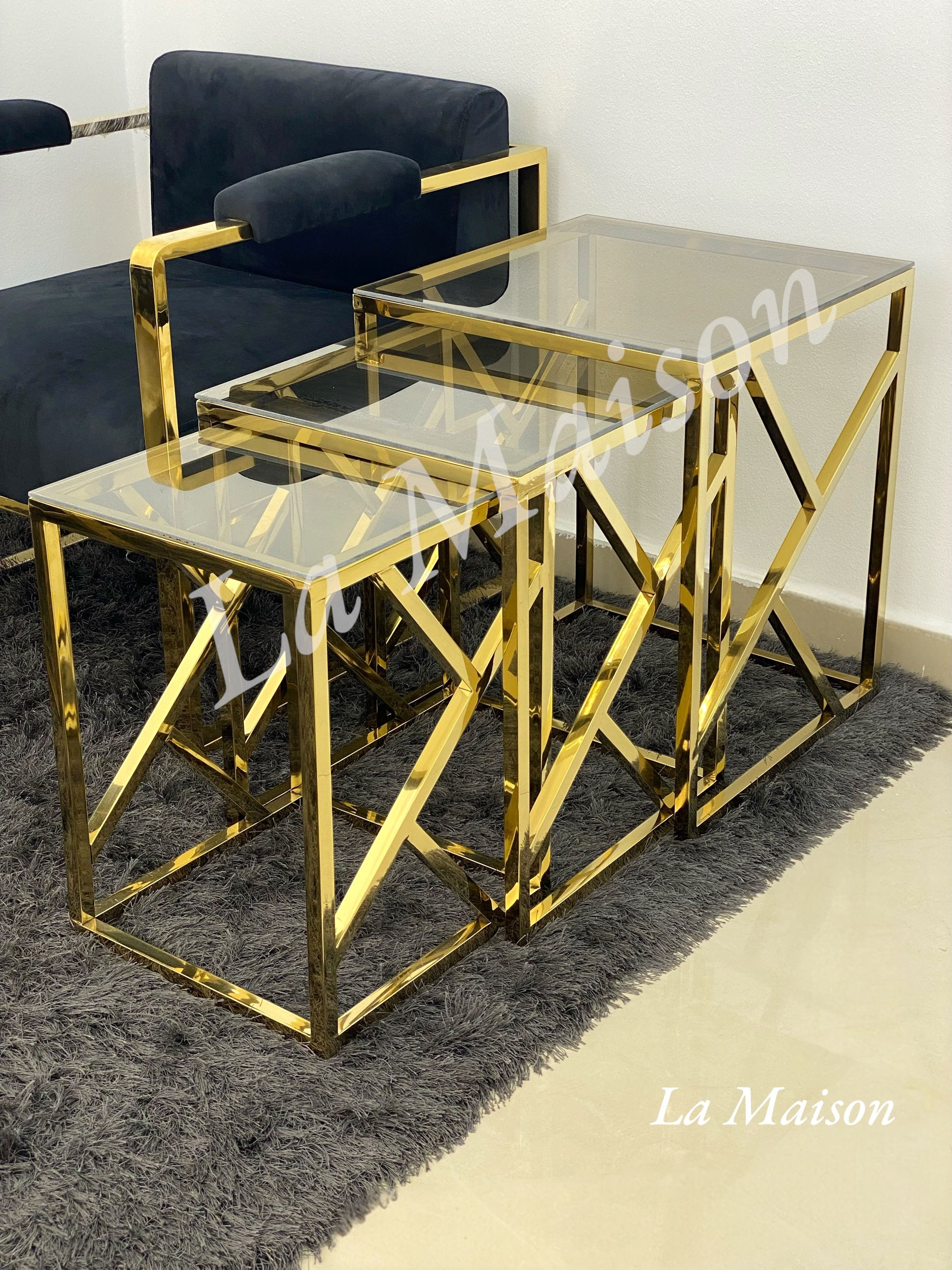 طقم ثلاثى ستانلس (T)