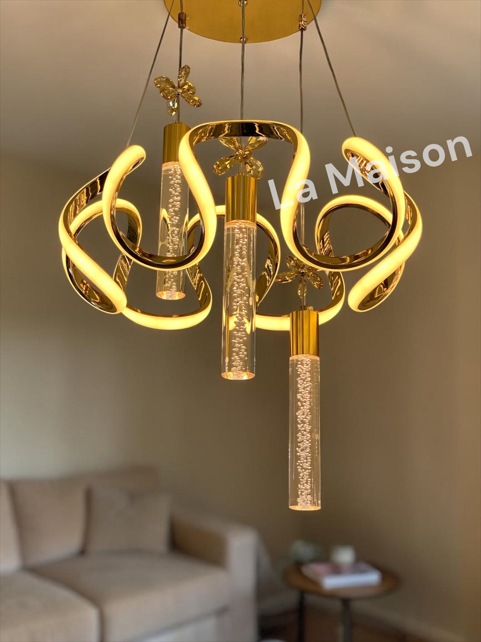 نجفه ليد ذهبى (كود GD 0106)