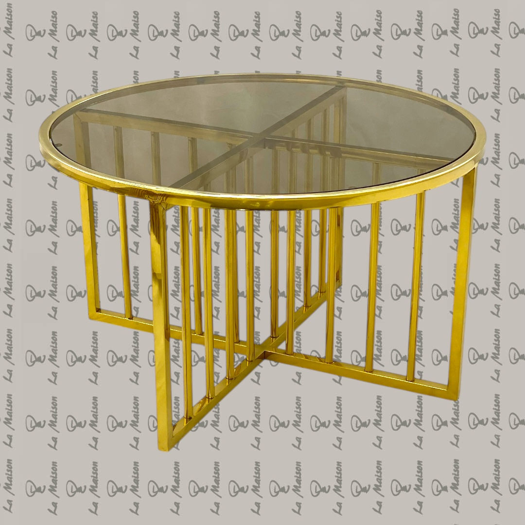 ترابيزه ستانلس دائريه (4 جانب)