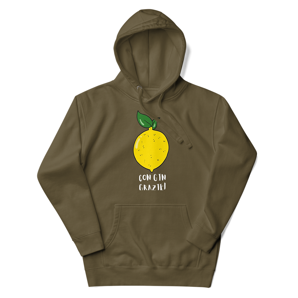 Miniatura: Con Gin grazie! - (Hoodie / Unisex)