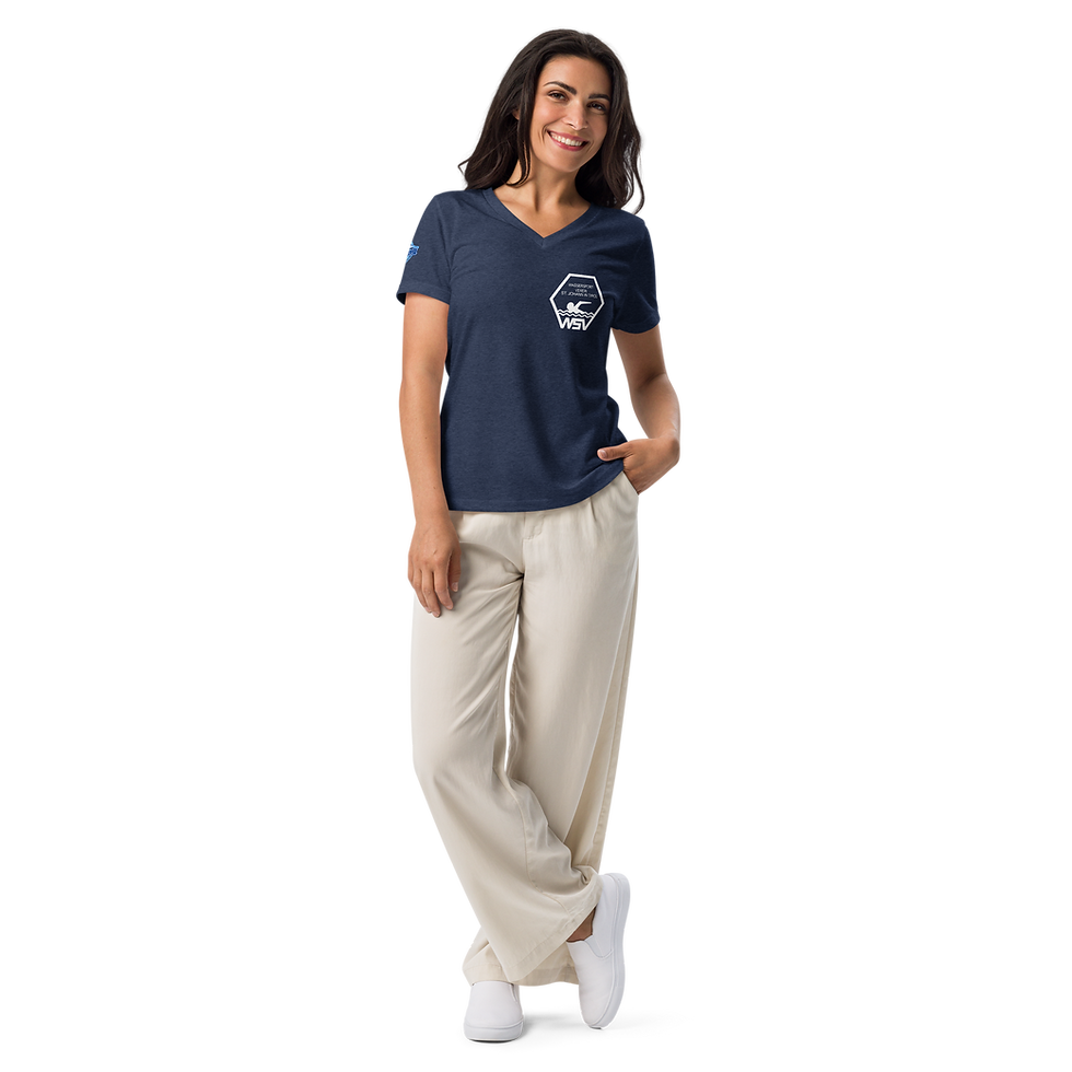 Miniatura: Women’s relaxed v-neck t-shirt
