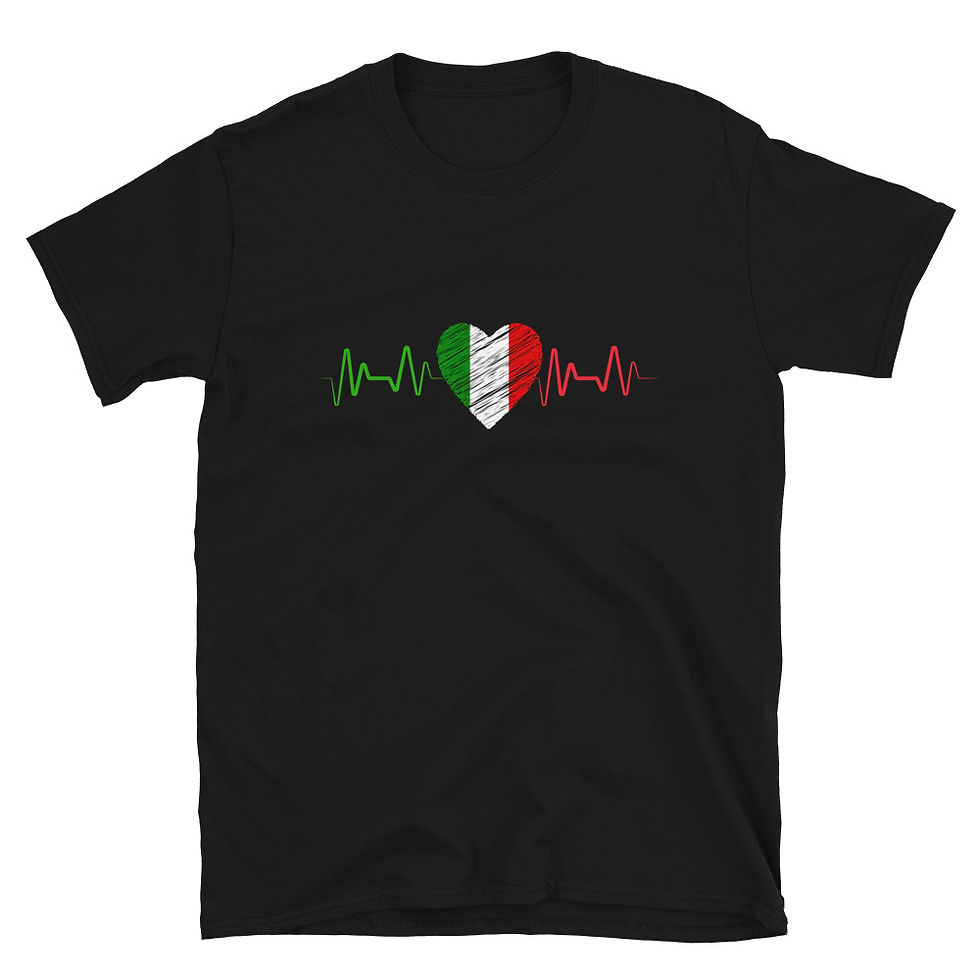 Miniatura: Cuore Italiano - (T-Shirt / Unisex)