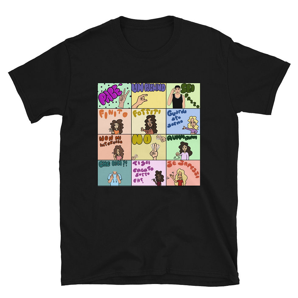 Miniatura: Gesticoliamo - (T-Shirt / Unisex)