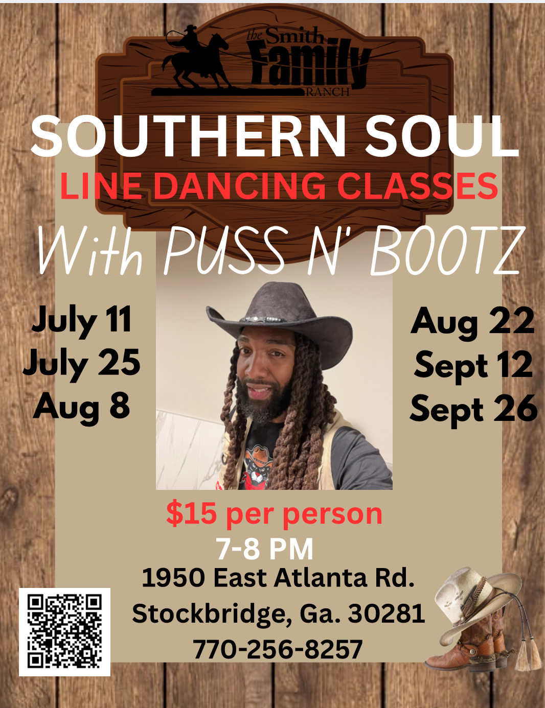 Southern Soul Line Dancing Class | Smith Family Ranch