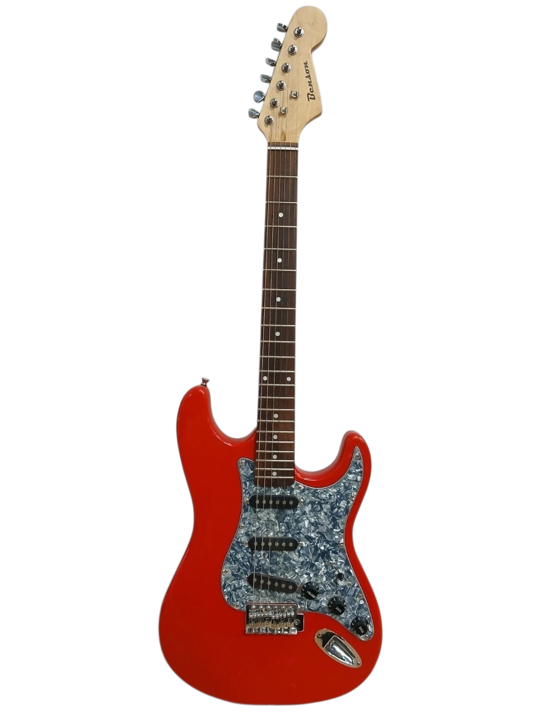 Benson Red Stratocaster Electric Guitar