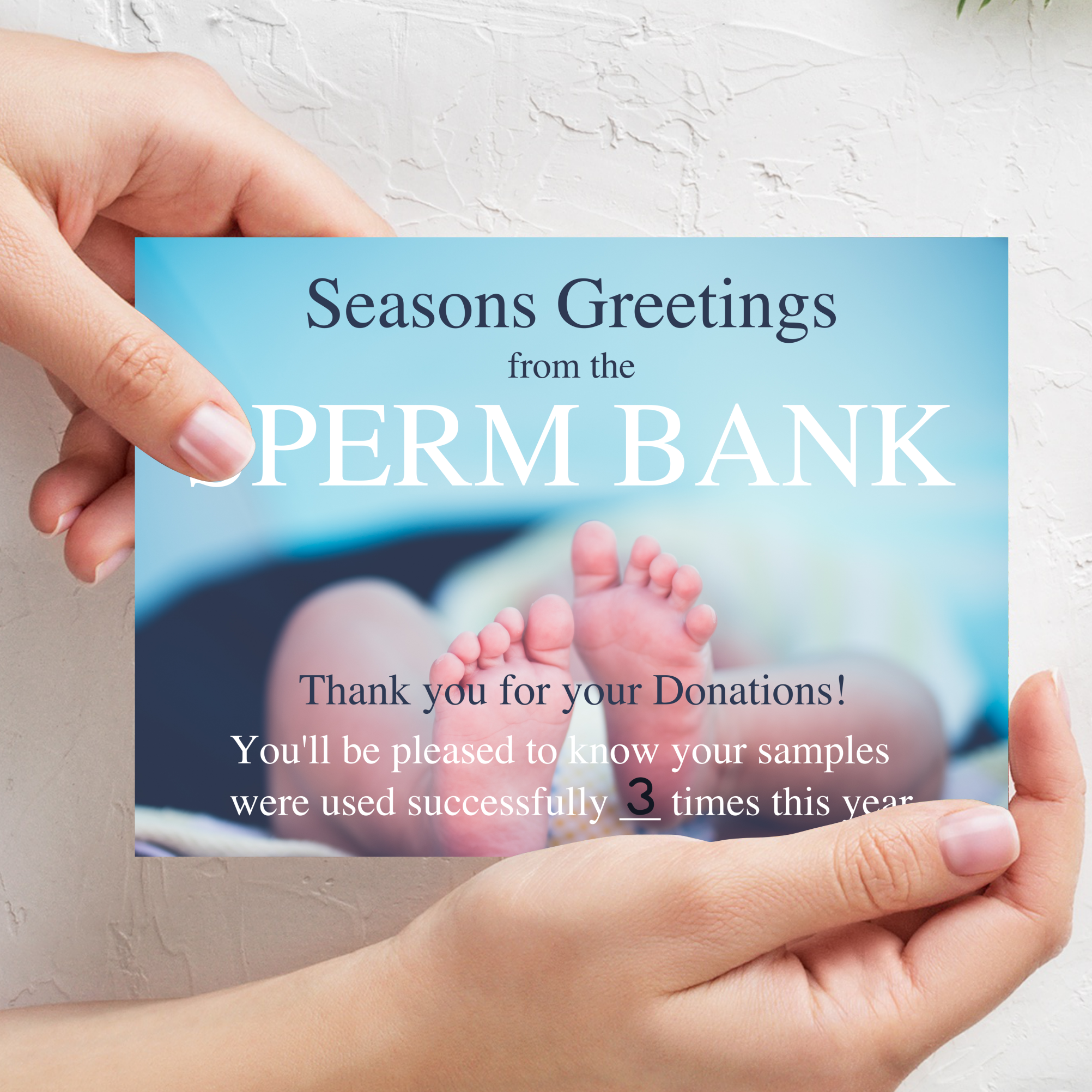 Christmas Sperm Bank (Sent to You)