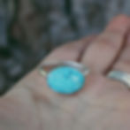 Thumbnail: simple turquoise ring 10.5
