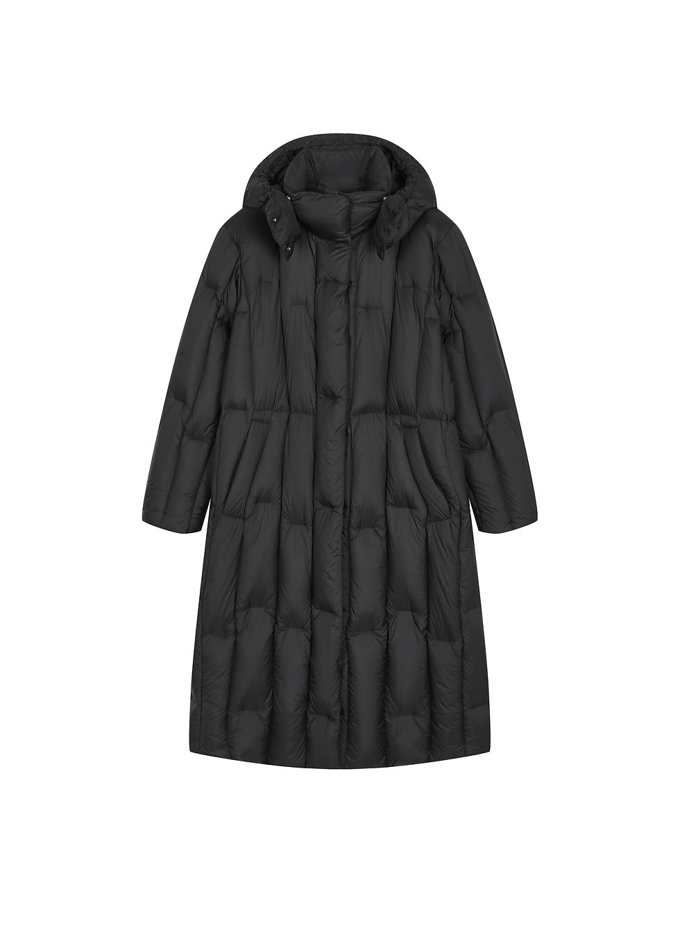 Thumbnail: Long goose down coat