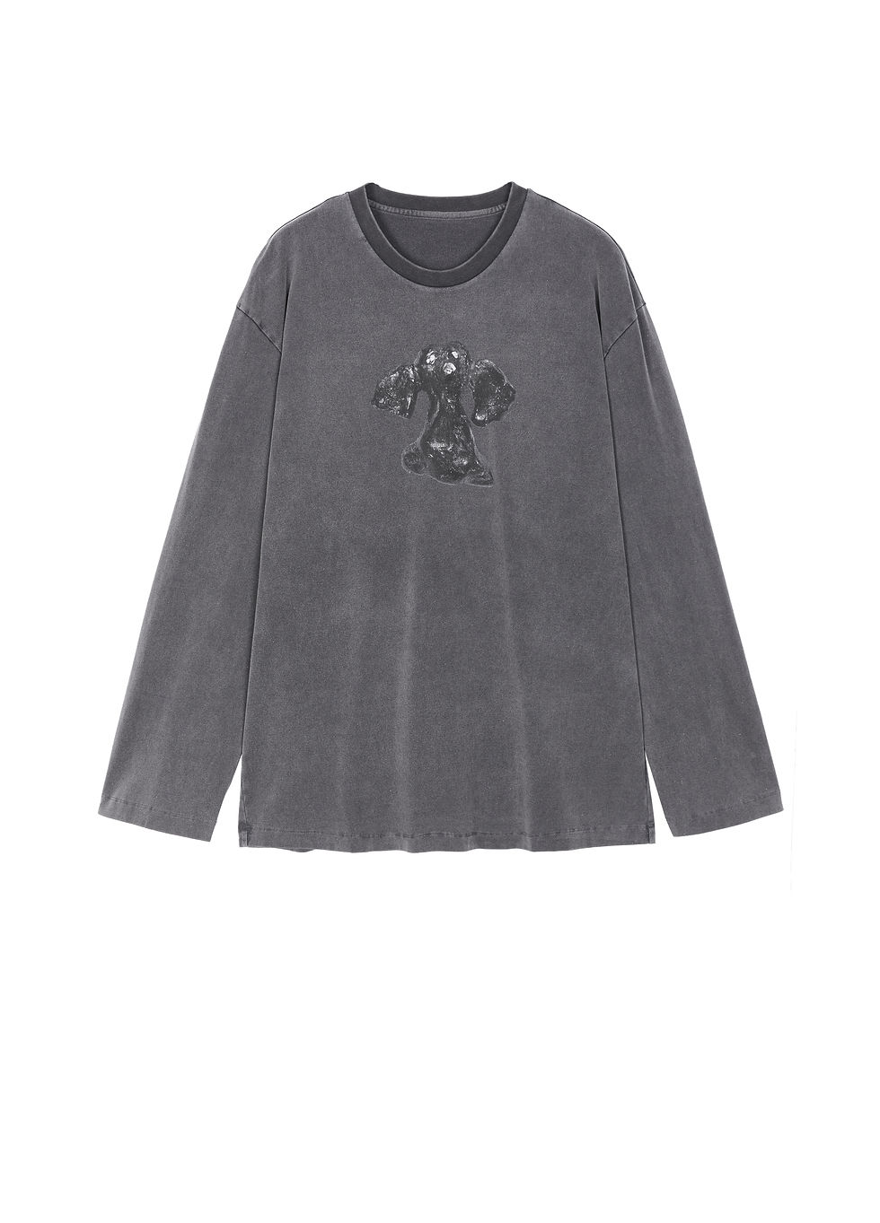 Thumbnail: Dog graphic cotton long sleeve T-Shirt