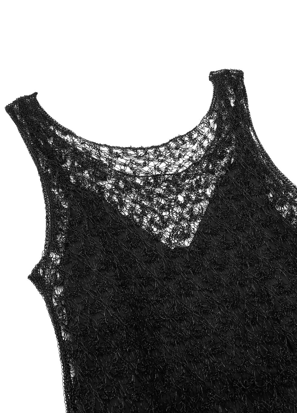Thumbnail: Transparent blouse in two pieces