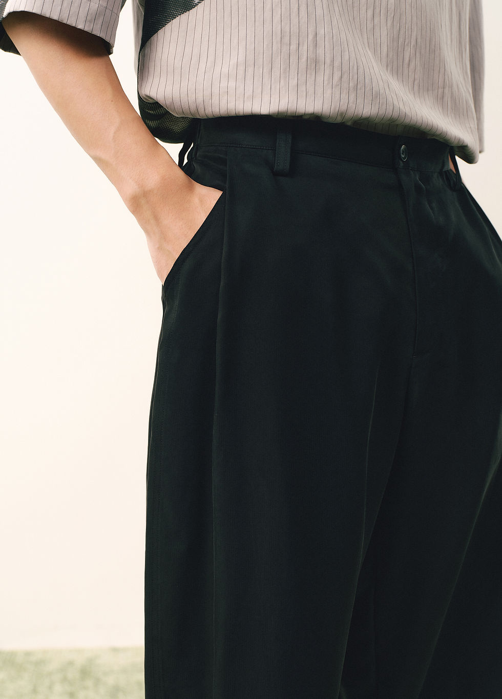Thumbnail: Cupro trousers