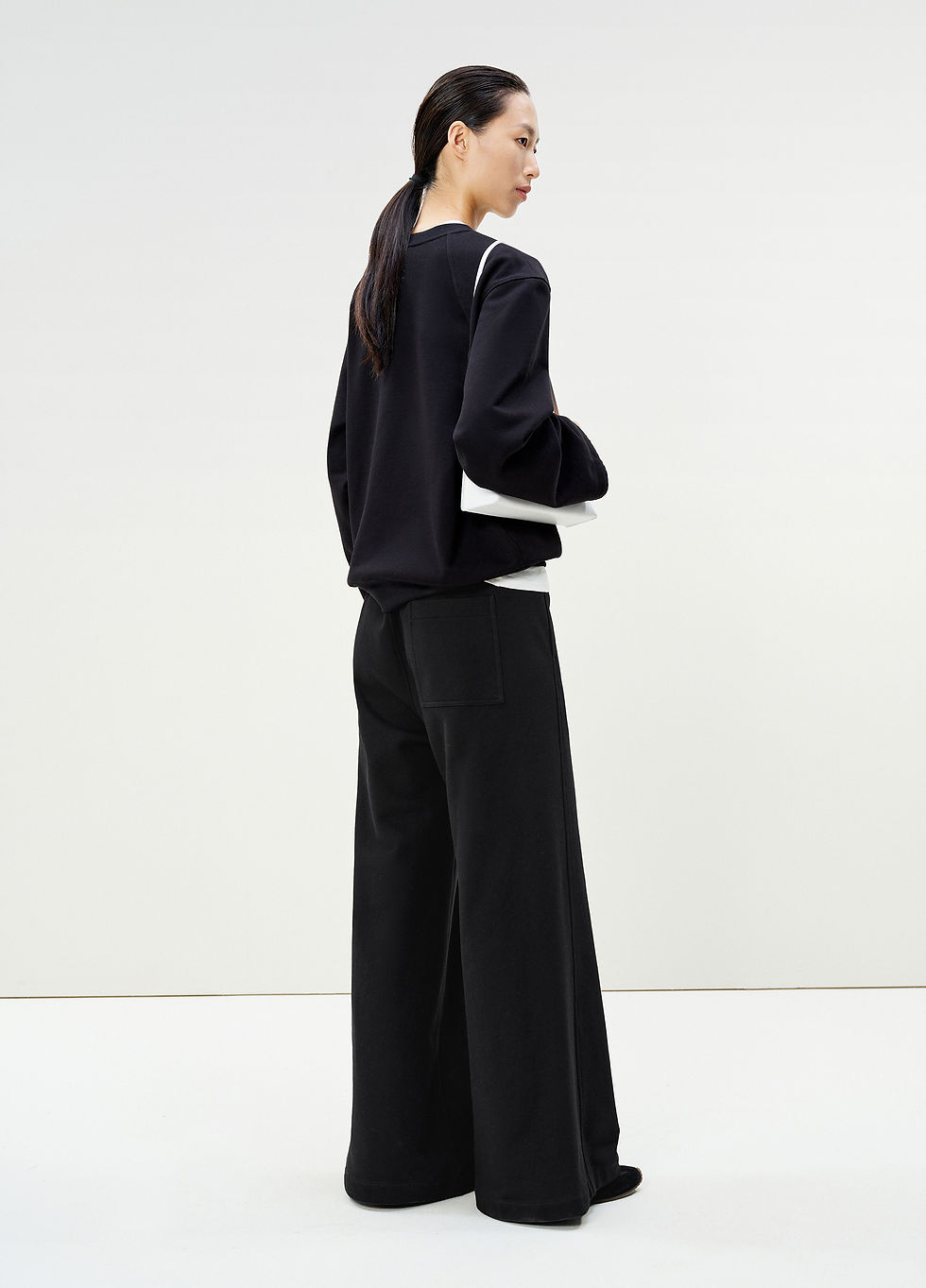 Thumbnail: Wide-leg track trousers