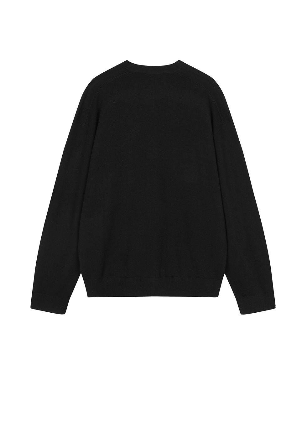 Thumbnail: Relaxed wool-cashmere blend cardigan