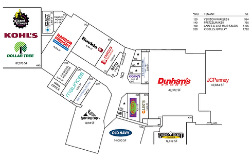 Mall Site Plan After Redevelopment