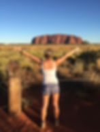 Enjoying a camping under the stars trip to Uluru, Australia. 