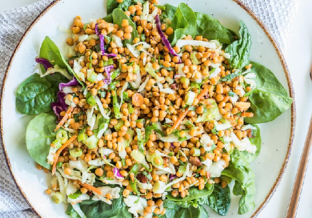 Spinach & Lentil Salad