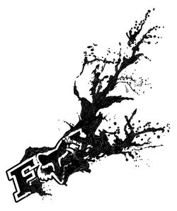 oil spill inspired digital painting