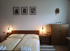 Ein gemütliches Doppelbett in unserer Garconniere für 2 Personen