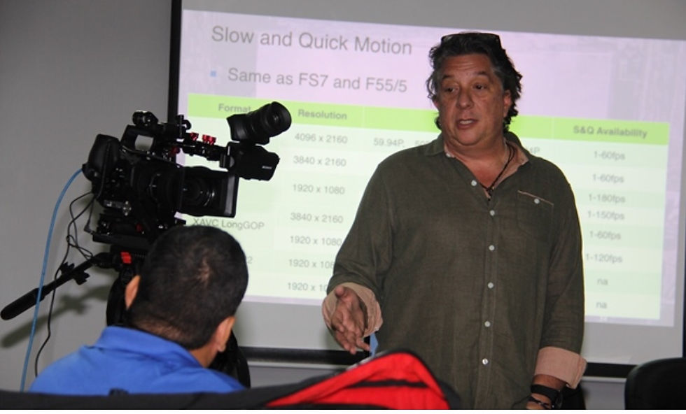 Sony FS7/F55 workshop