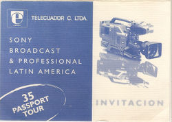 Sony 35 Passport Tour